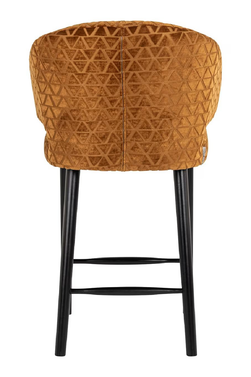 Triangle Patterned Counter Stool | OROA Indigo | Oroatrade.com