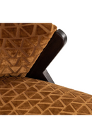 Triangle Patterned Lounge Chair | Richmond Interiors Mia | Oroatrade.com