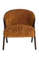 Triangle Patterned Lounge Chair | Richmond Interiors Mia | Oroatrade.com