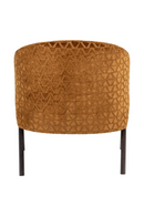 Triangle Patterned Lounge Chair | Richmond Interiors Mia | Oroatrade.com