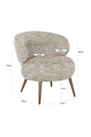 Contoured Back Lounge Chair | Richmond Interiors Sabor | Oroatrade.com