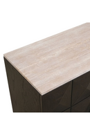 Brown Oak 4-Door Sideboard | Richmond Interiors Claremont | Oroatrade.com