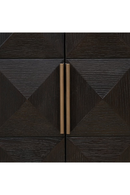 Brown Oak 4-Door Sideboard | Richmond Interiors Claremont | Oroatrade.com