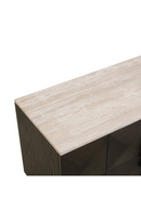 Brown Oak 4-Door TV Cabinet | Richmond Interiors Claremont | Oroatrade.com