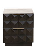 Brown Oak 2-Drawer Nightstand | Richmond Interiors Claremont | Oroatrade.com
