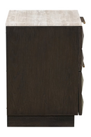 Brown Oak 2-Drawer Nightstand | Richmond Interiors Claremont | Oroatrade.com