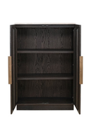 Brown Oak 2-Door Cabinet | Richmond Interiors Claremont | Oroatrade.com