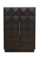 Brown Oak 2-Door Cabinet | Richmond Interiors Claremont | Oroatrade.com