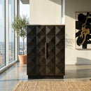 Brown Oak 2-Door Cabinet | Richmond Interiors Claremont