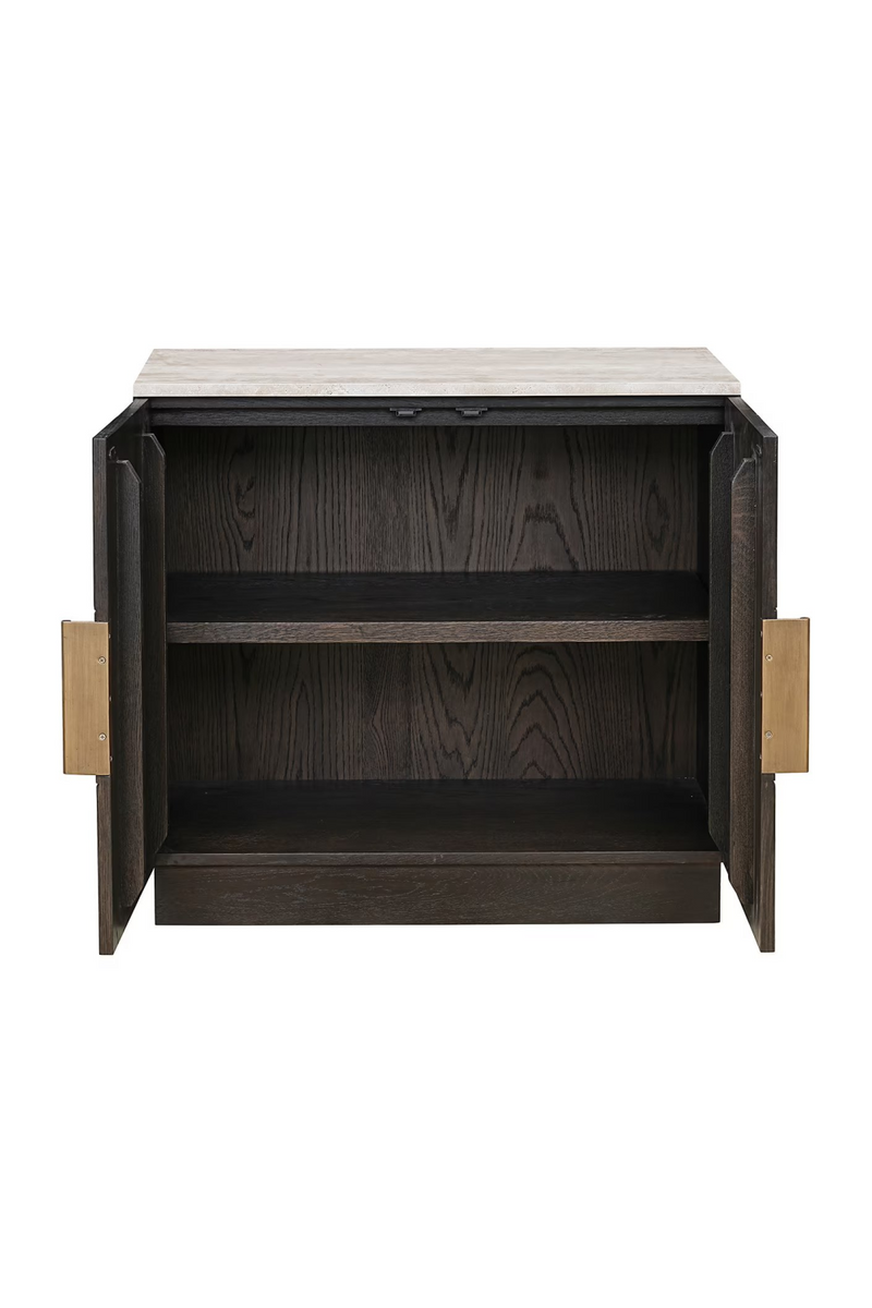 Brown Oak 2-Door Sideboard | OROA Claremont | Oroatrade.com