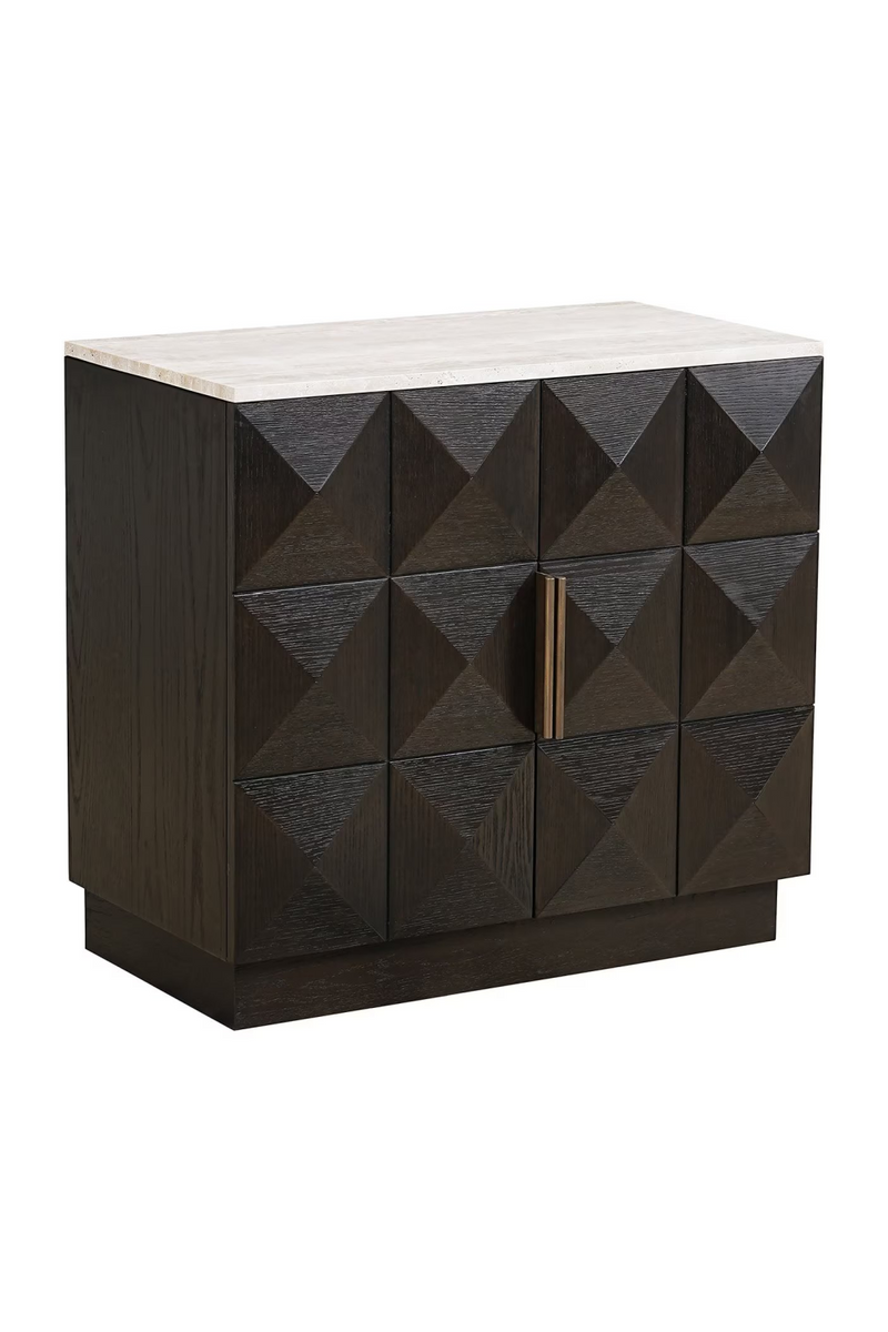 Brown Oak 2-Door Sideboard | OROA Claremont | Oroatrade.com