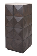 Brown Oak Column | Richmond Interiors Claremont | Oroatrade.com