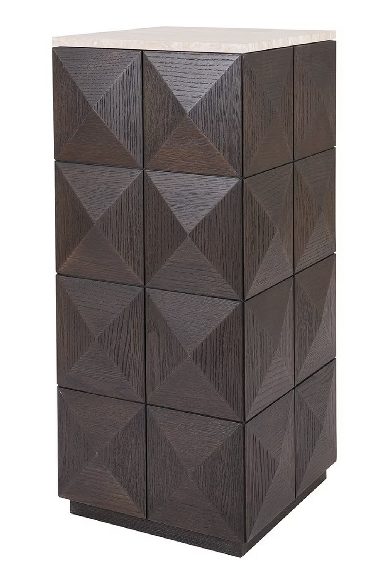 Brown Oak Column | OROA Claremont | Oroatrade.com