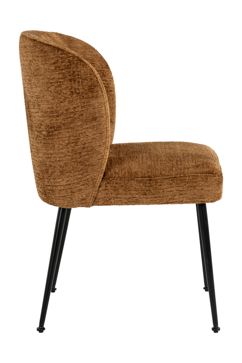 Brown Padded Dining Chair | OROA Fallon | Oroatrade.com