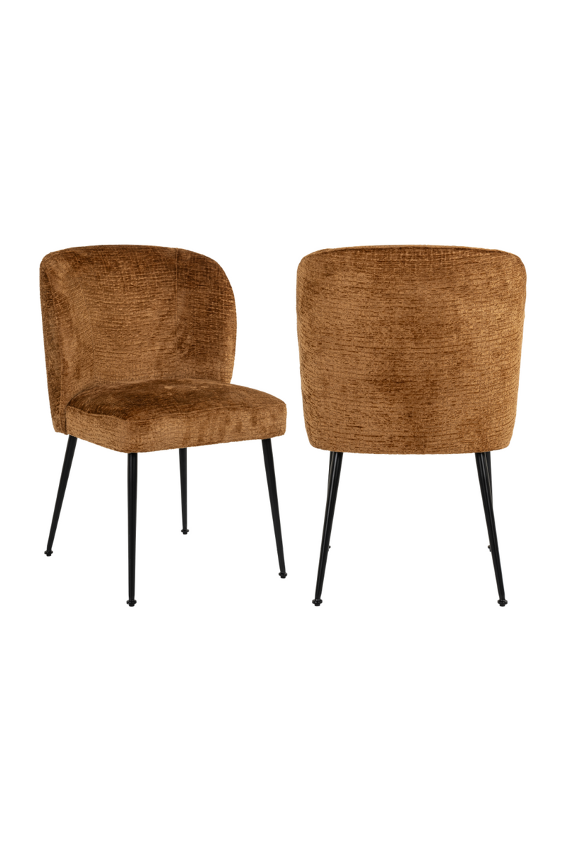 Brown Padded Dining Chair | OROA Fallon | Oroatrade.com