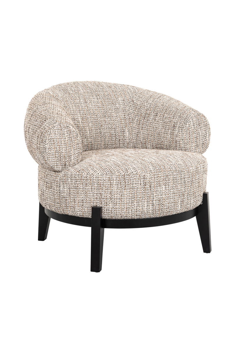 Beige Round Lounge Chair | OROA Montana | Oroatrade.com