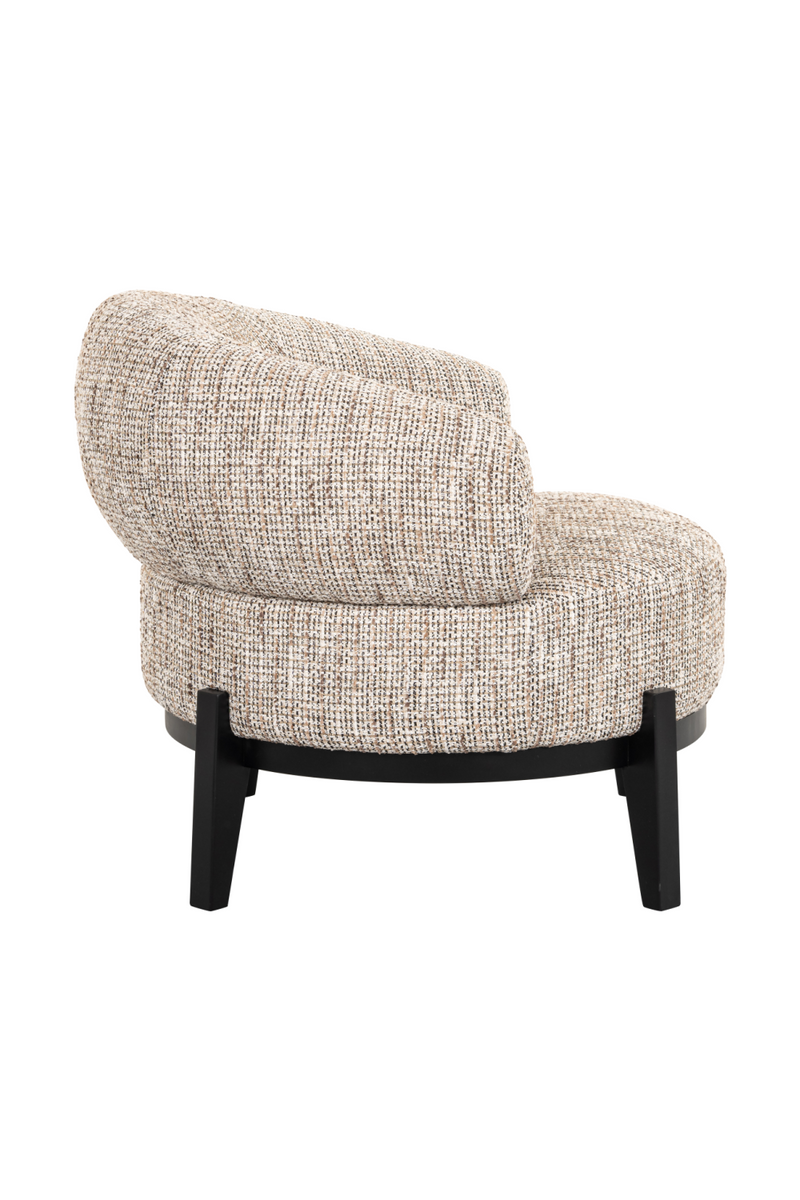 Beige Round Lounge Chair | OROA Montana | Oroatrade.com