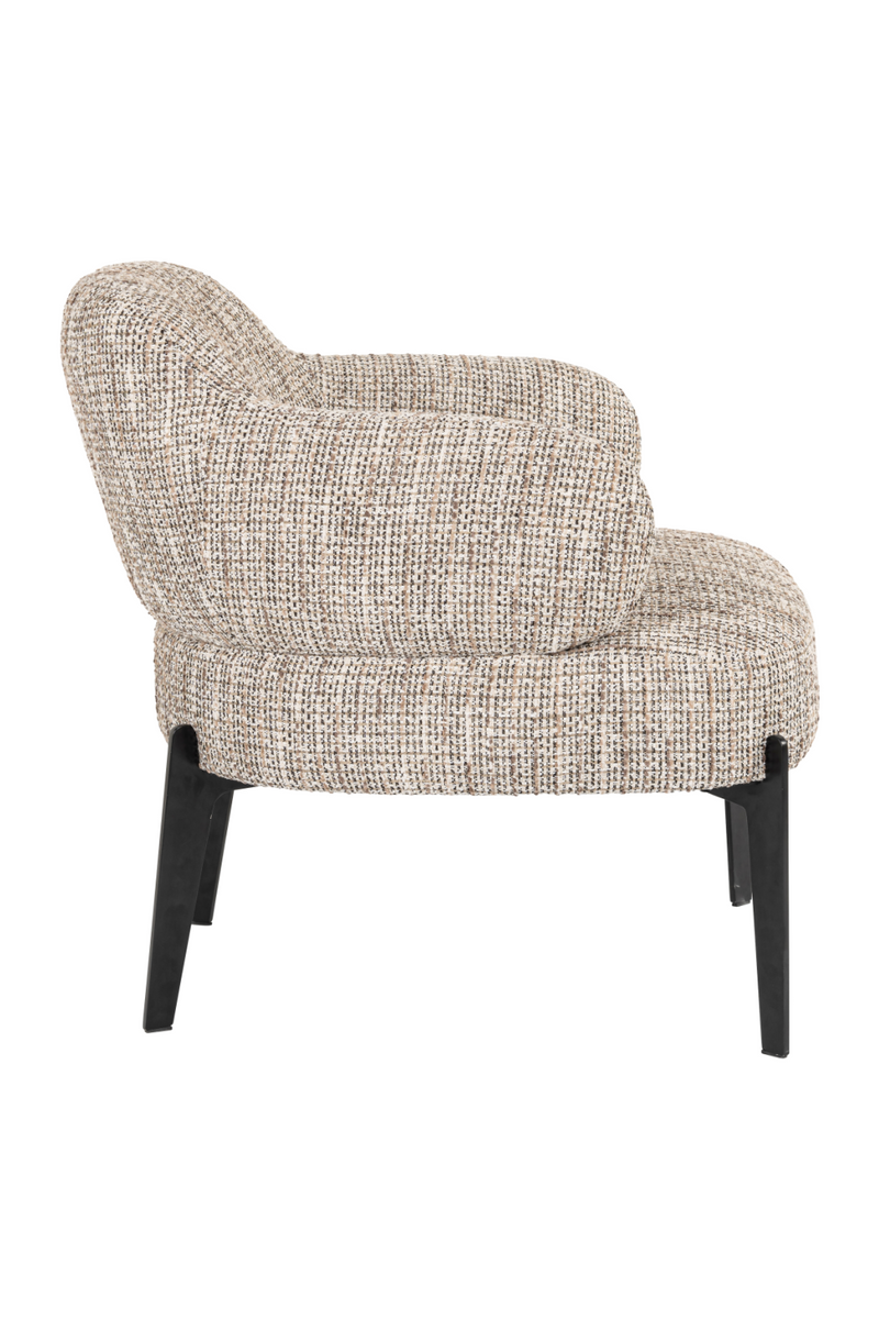 Chunky Upholstered Lounge Chair | OROA Venus | Oroatrade.com