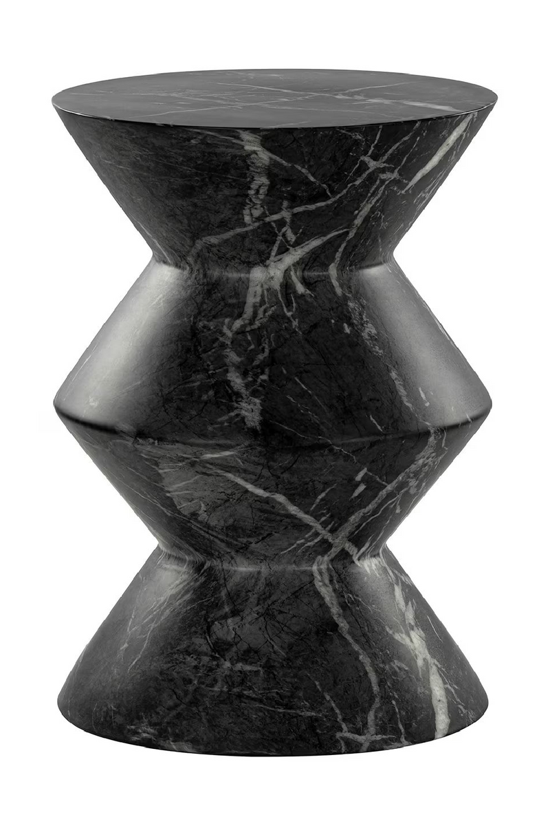 Black Stone Angular End Table | OROA Bosco | Oroatrade.com