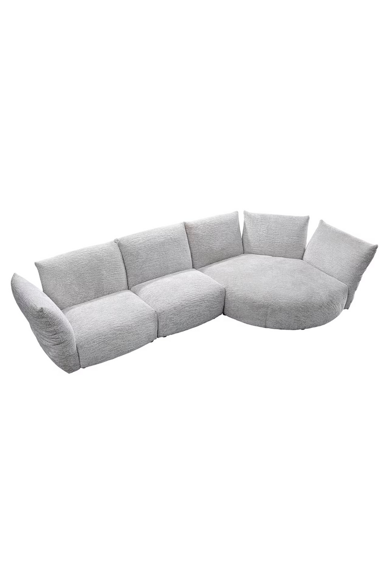 Cream Upholstered Sofa | OROA Loyd | Oroatrade.com