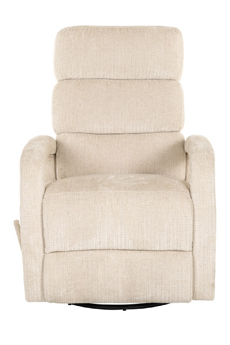 Upholstered Reclining Swivel Chair | OROA Denvi | Oroatrade.com