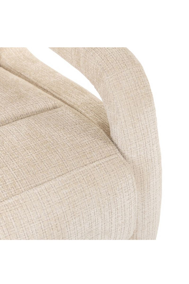 Upholstered Reclining Swivel Chair | OROA Denvi | Oroatrade.com