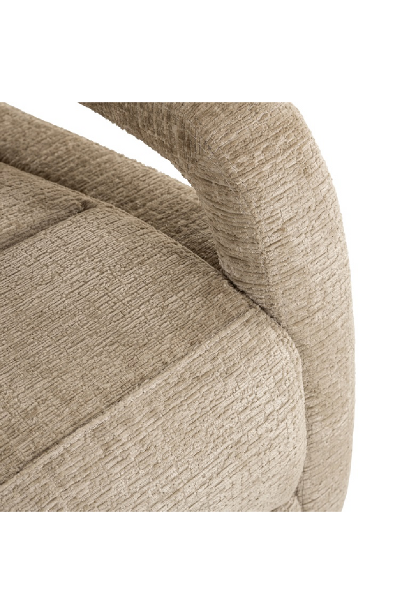 Upholstered Reclining Swivel Chair | OROA Denvi | Oroatrade.com