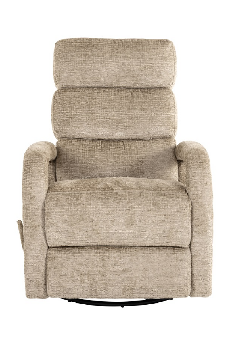 Upholstered Reclining Swivel Chair | OROA Denvi | Oroatrade.com