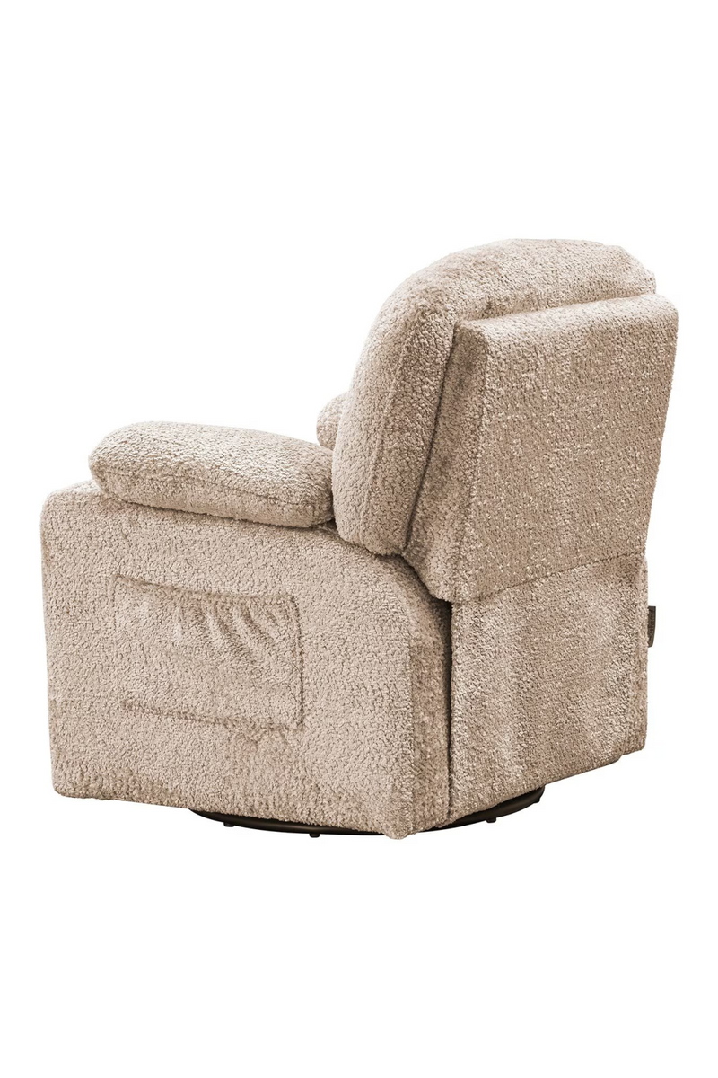 Beige Kids Swivel Chair | OROA Mickey | Oroatrade.com