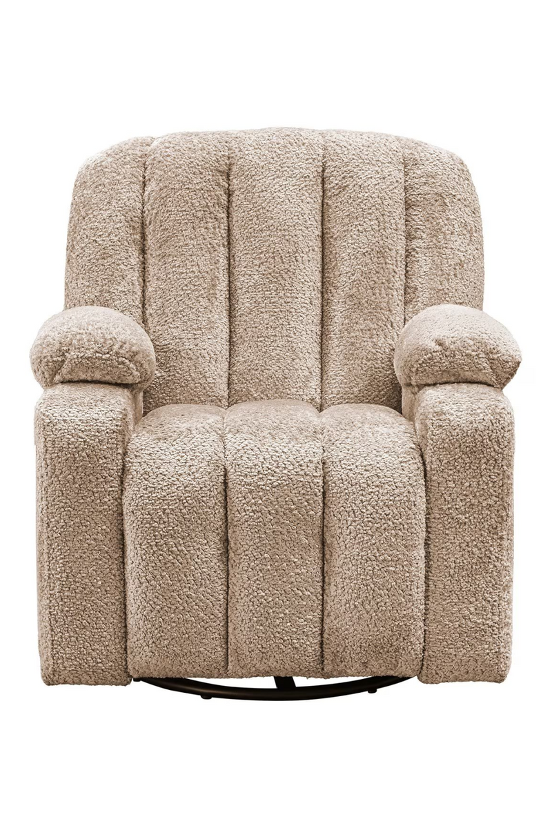 Beige Kids Swivel Chair | OROA Mickey | Oroatrade.com