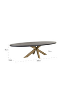 Oval Oak Dining Table | Richmond Interiors Watson | Oroatrade.com