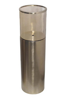 Gold Cylindrical Hurricane | Richmond Interiors Jona | Oroatrade.com