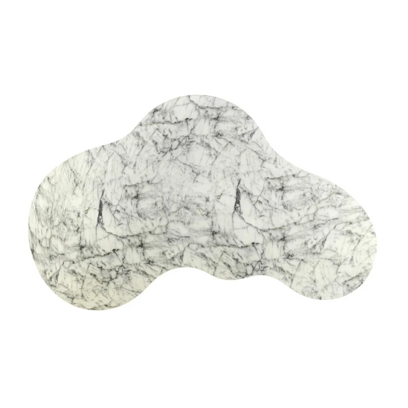 White Marble Organic Coffee Table | OROA Rockyard | Oroatrade.com