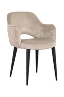 Khaki Velvet Dining Armchair | Richmond Interiors Giovanna | Oroatrade.com
