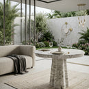 White Marble Outdoor Dining Table | Richmond Interiors Rockyard