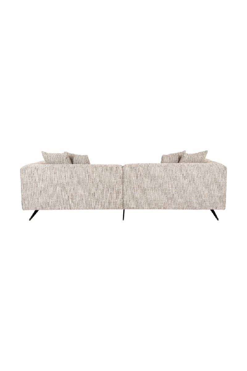 Metal Leg 3-Seater Sofa | OROA Hoxton | Oroatrade.com