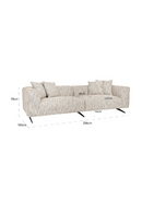 Metal Leg 3-Seater Sofa | Richmond Interiors Hoxton | Oroatrade.com