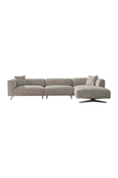 Beige 3-Seater Sofa with Right Lounge | Richmond Interiors Hoxton | Oroatrade.com