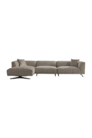 Metal Leg 3-Seater Sofa with Lounge | Richmond Interiors Hoxton | Oroatrade.com