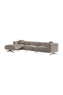 Metal Leg 3-Seater Sofa with Lounge | Richmond Interiors Hoxton | Oroatrade.com