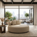 Cream Oval Daybed | Richmond Interiors Tivola