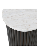 Ribbed Wood Organic Coffee Tables (2) | Richmond Interiors Mayfield | Oroatrade.com