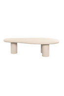 Beige Organic-Shaped Coffee Table | Richmond Interiors Clayton | Oroatrade.com