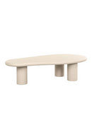 Beige Organic-Shaped Coffee Table | Richmond Interiors Clayton | Oroatrade.com