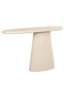Beige Oval Console Table | Richmond Interiors Clayton | Oroatrade.com