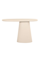 Beige Oval Console Table | Richmond Interiors Clayton | Oroatrade.com