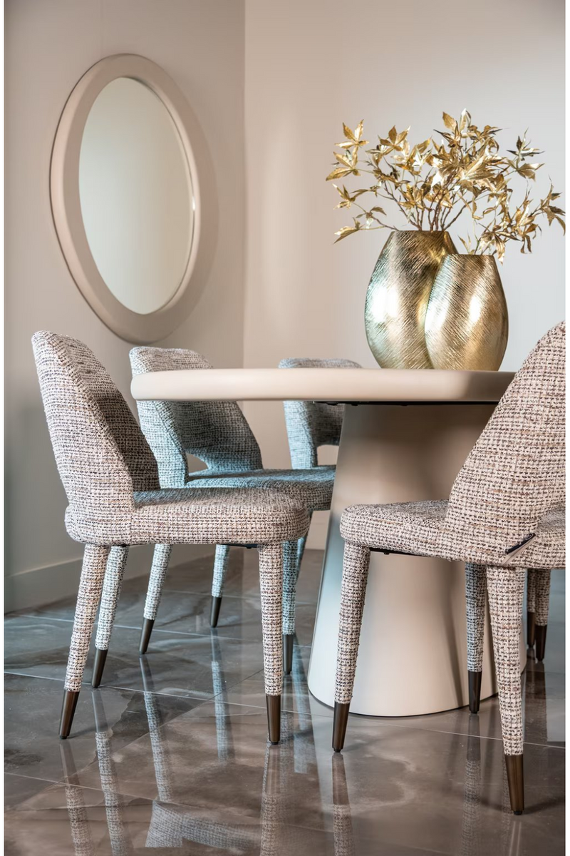 Cut-Out Padded Dining Chair | OROA Cecilia | Oroatrade.com