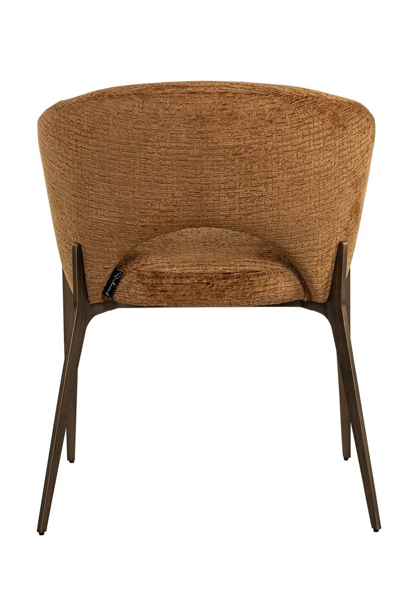 Brown Curved Dining Chair | OROA Kenzi  | Oroatrade.com