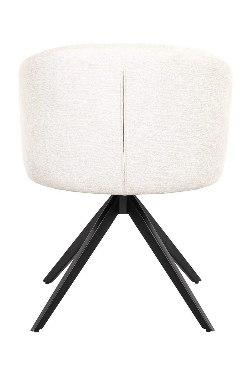 Quadrupod Curved Swivel Chair | OROA Olivia | Oroatrade.com