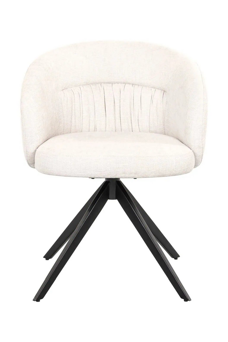 Quadrupod Curved Swivel Chair | OROA Olivia | Oroatrade.com